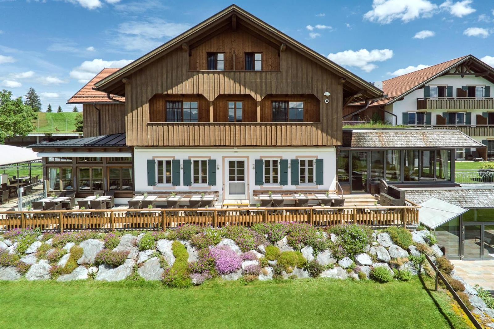 Hotel Auf Der Gsteig Gmbh Lechbruck Exterior photo